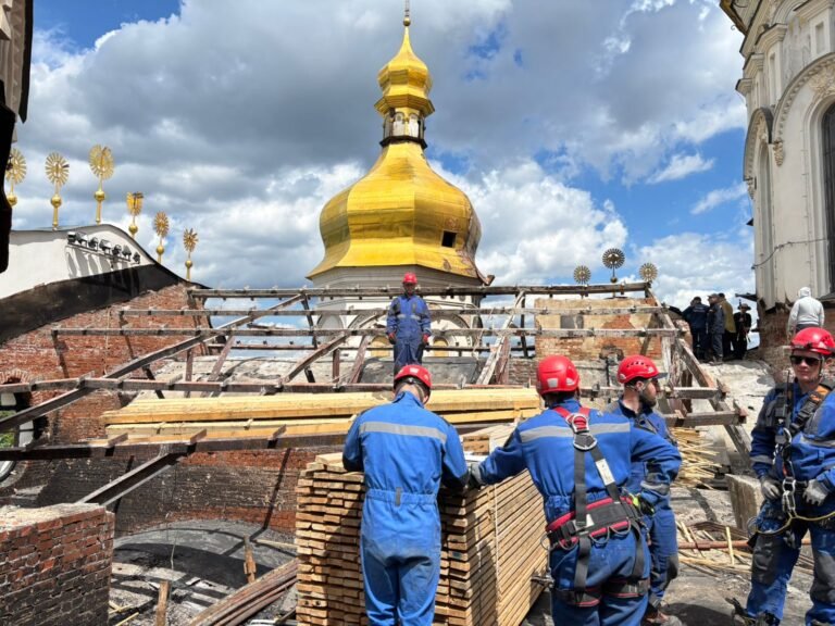 Зруйновані об'єкти Києво-Печерської лаври після російської атаки, колосальні збитки.