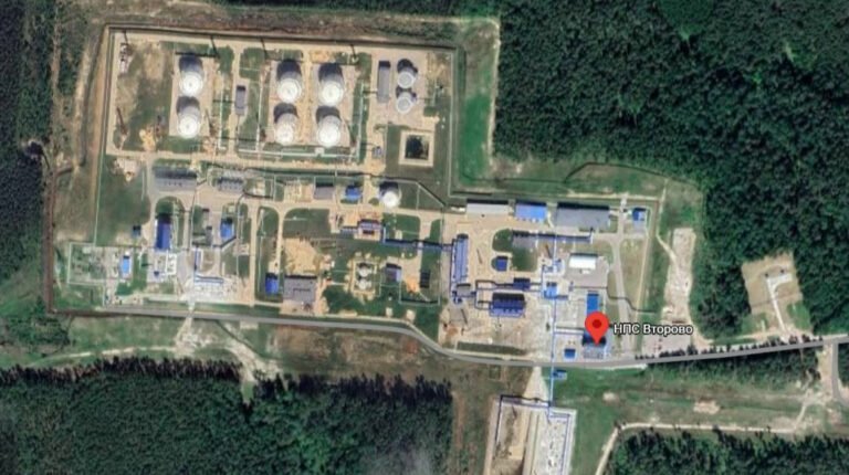 Фото СБУ: уражена нафтоперекачувальна станція "Второво", що забезпечує Москву паливом
