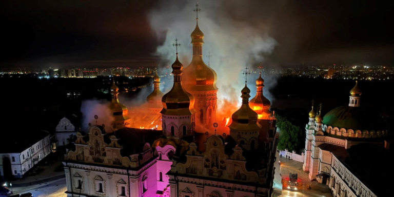 Максим Остапенко розповідає про атаку на Києво-Печерську Лавру.