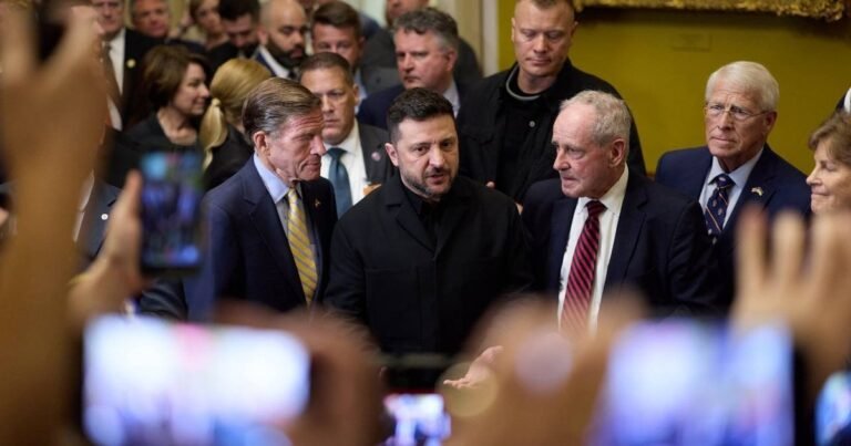 Володимир Зеленський про санкційний законопроєкт США проти РФ.