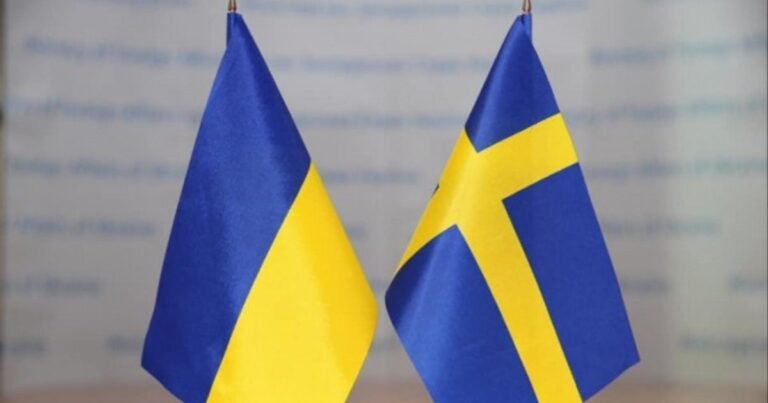 Міністерка Марія Мальмер Стенергард обговорює заморожені активи РФ для України.