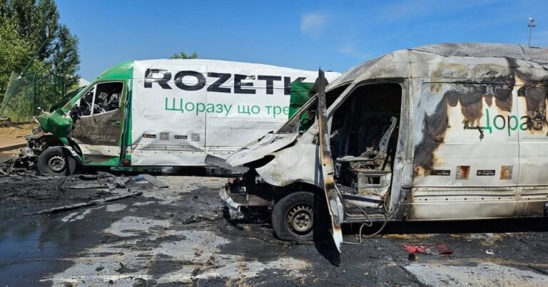 Російський Shahed знову атакував цивільний об'єкт. Склад Rozetka на Київщині під ударом. Є загиблий та поранені.