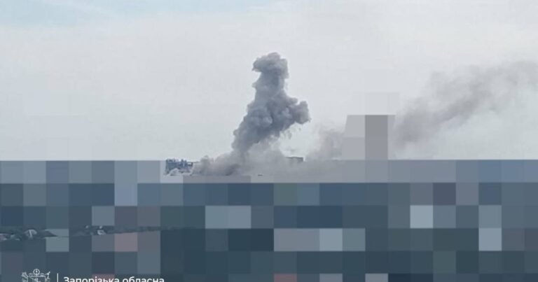 Російська атака на інфраструктуру Запоріжжя, постраждалі та пожежа