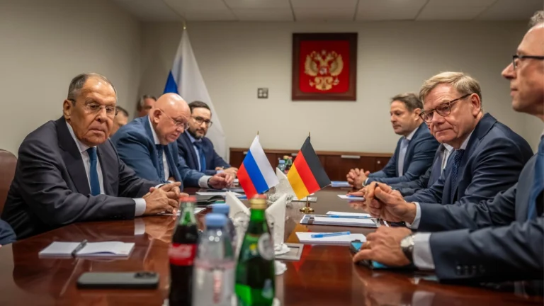 Міністр Німеччини Йоганн Вадефуль зустрівся з Лавровим. Готовності до деескалації не побачив. Росія сипле ядерними погрозами. Про Україну не говорили.