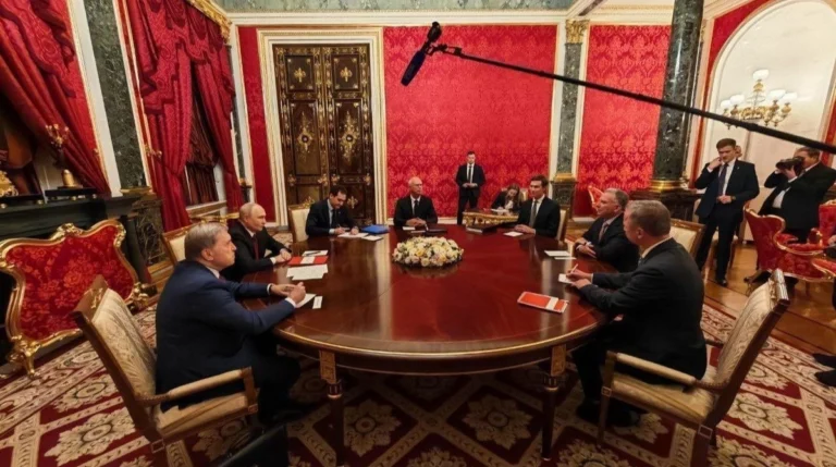 Емісари США провели багатогодинні переговори з Путіним у Кремлі. Обидві сторони назвали зустріч «змістовною».