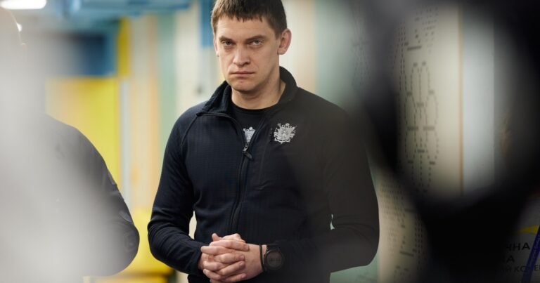 Іван Федоров, ймовірний голова Агентства відновлення, під час звіту про тисячу днів роботи