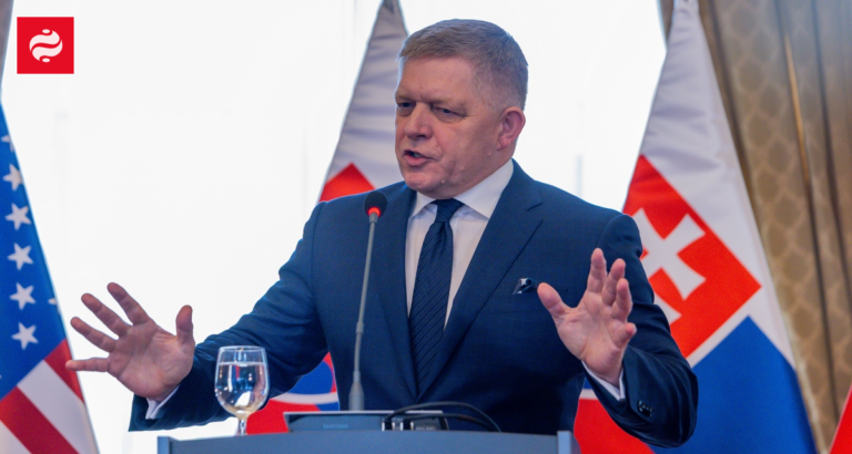 Словацький прем'єр Роберт Фіцо, який не допустить участі військових країни у конфлікті за 5 статтею НАТО.
