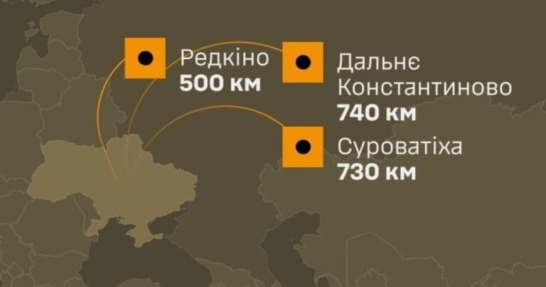 Українські сили атакували російські заводи з виробництва ракетного палива та стартові комплекси.